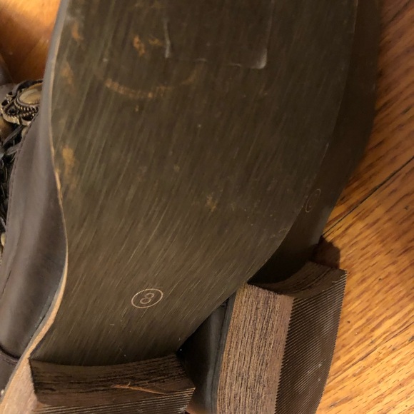 Brown Heeled Boots - Picture 3 of 6